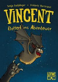 Buchcover Vincent flattert ins Abenteuer