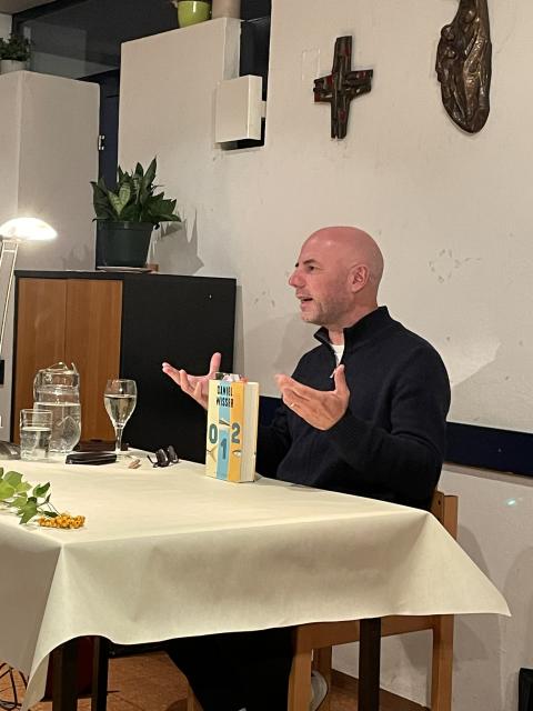 Foto Lesung Daniel Wisser